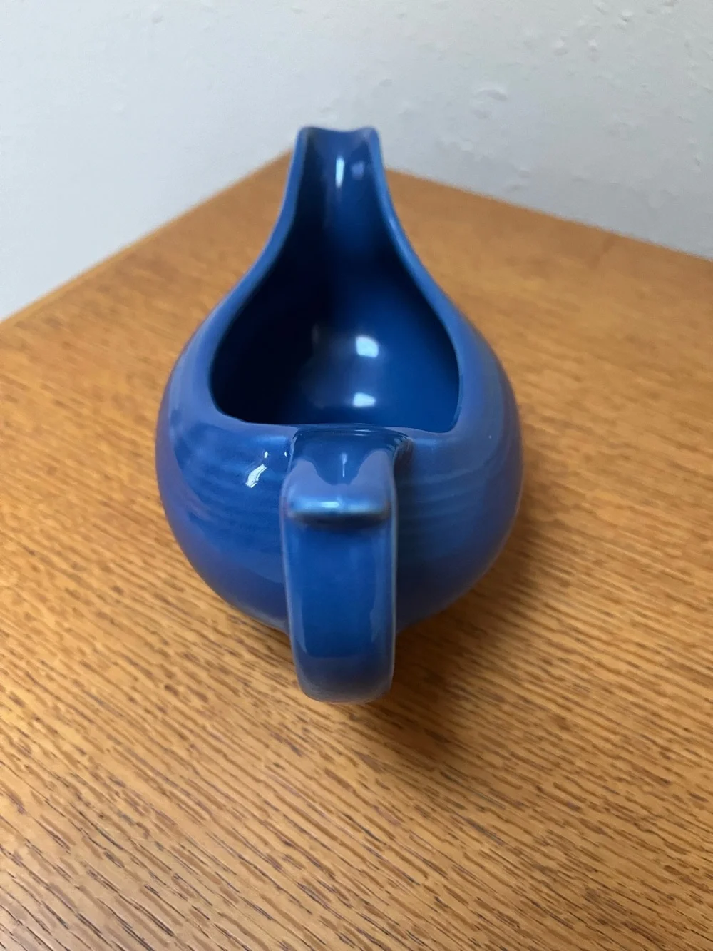 Fiesta Fiestaware Lapis Blue grave sauce boat